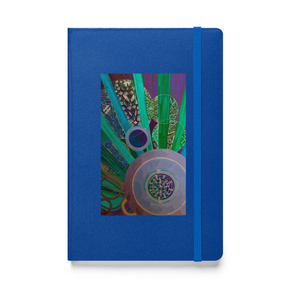 hardcover bound notebook blue front 657a54adddbb2