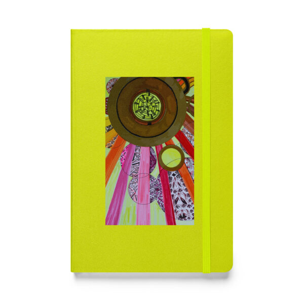 hardcover bound notebook lime front 657a54765846f