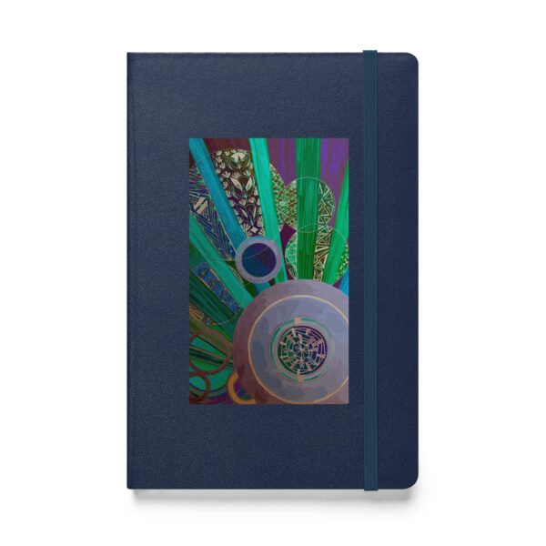 hardcover bound notebook navy front 657a54adddaf2
