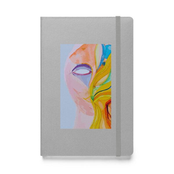 hardcover bound notebook silver front 657a51ea122ab