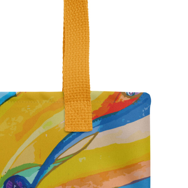 all over print tote yellow 15x15 product details 6593122c7d7bd